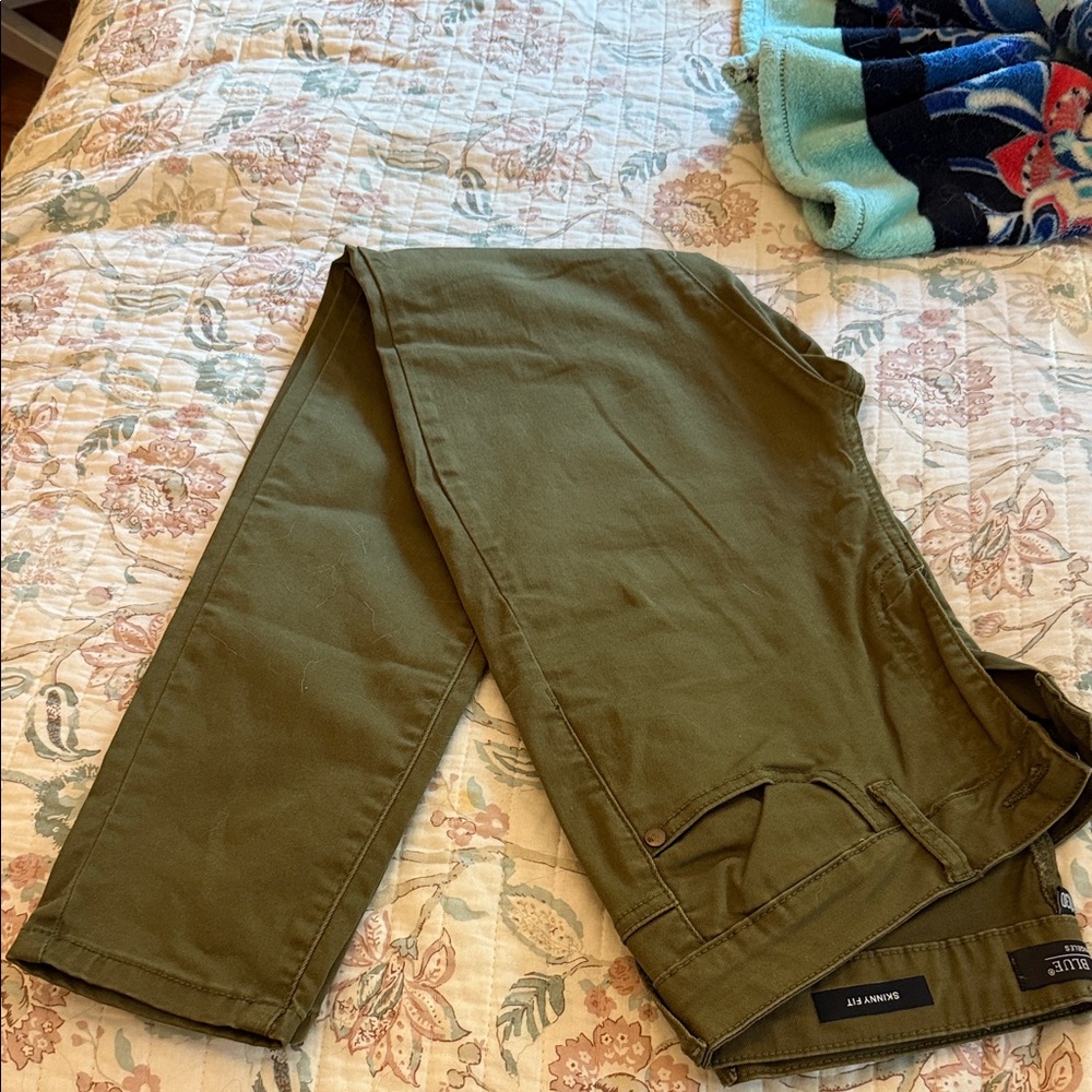 Judy Blue Olive Skinny Fit Jeans